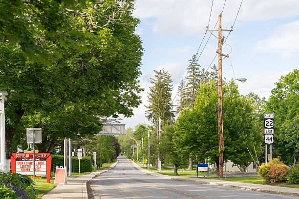 istock Small town in USA 2219119034