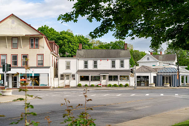 istock Small town in USA 2219119035