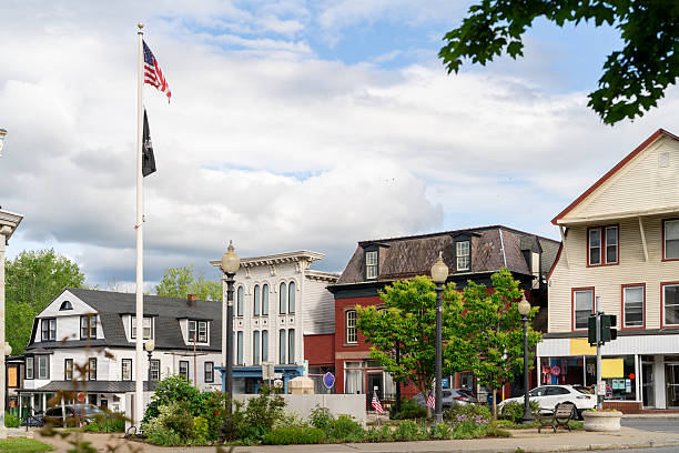 istock Small town in USA 2219119036