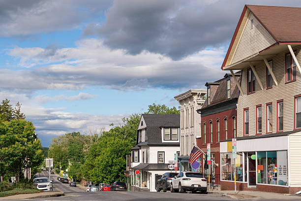 istock Small town in USA 2219119038