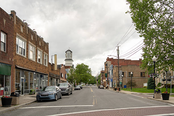 istock Small town in USA 2219119068