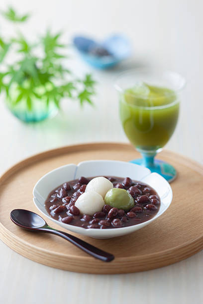 istock Sweet red bean soup with shiratama 2219119175