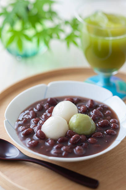 istock Sweet red bean soup with shiratama 2219119189