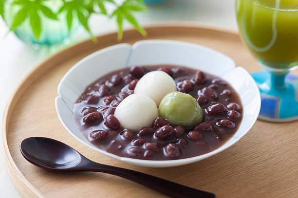istock Sweet red bean soup with shiratama 2219119231