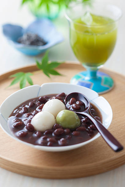 istock Sweet red bean soup with shiratama 2219119247