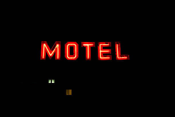 istock Neon Motel sign at night 2219121430
