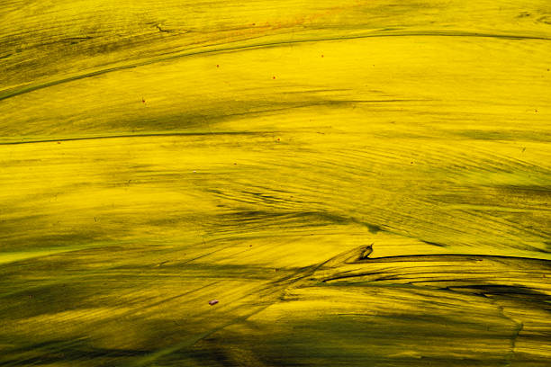 Yellow texture for design, texture from paints
