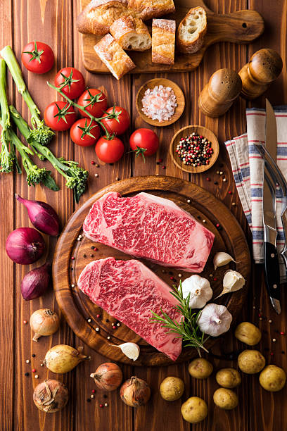 Steak meat – Wagyu sirloin