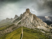 Passo Giau Landscape in Italy