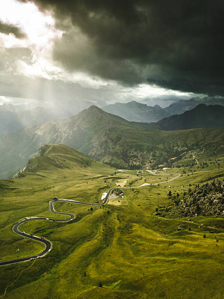 Passo Giau Landscape in Italy