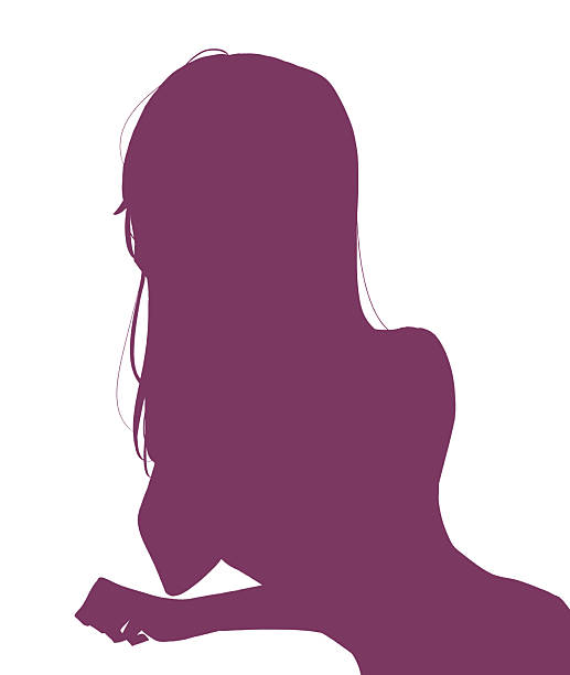 istock Silhouette of an ennui woman 2219128402