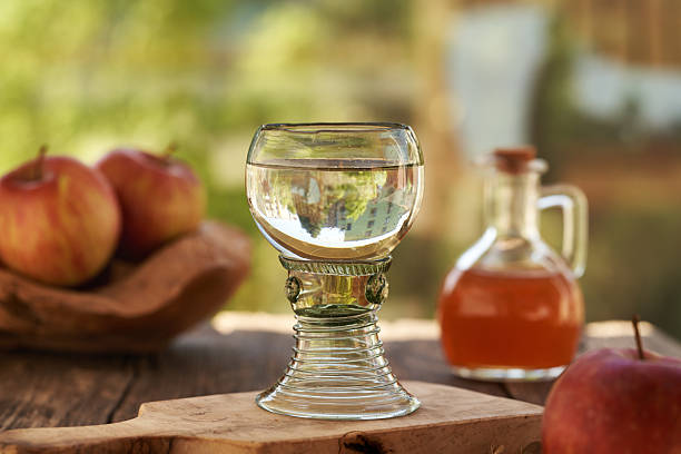 istock A cup of water with apple cider vinegar on a table 2219134592