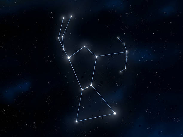 istock Orion the Hunter constellation in the night sky. 2219137132