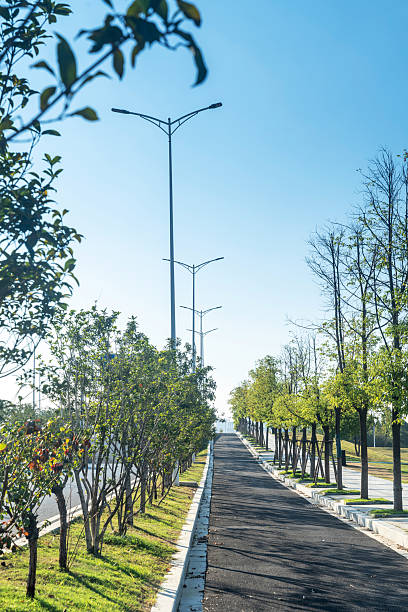 istock walkway in the modern city 2219137459