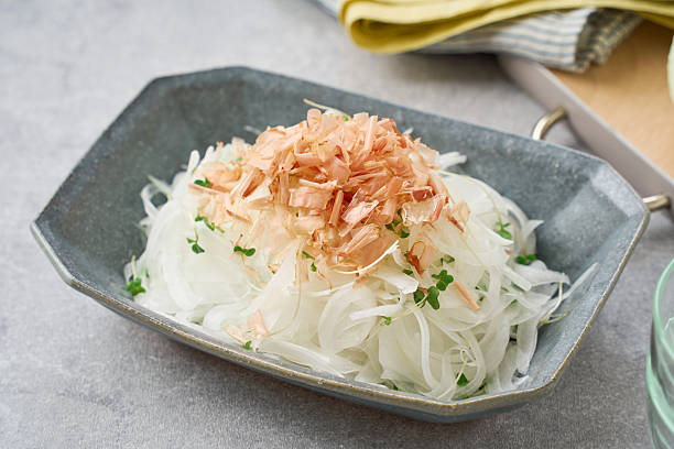 istock Japanese onion salad with bonito flakes 2219138977