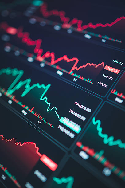 istock market volatility chart with fintech analytics and ai financial technology indicating real-time trading fluctuations and investor behavior 2219139770