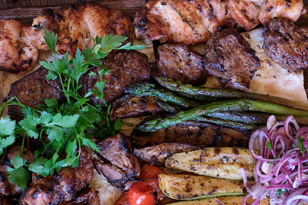 Grilled delights celebrating vibrant barbecue flavors
