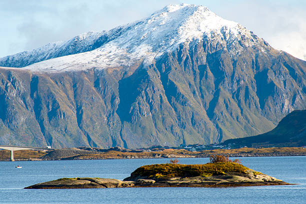 Torsfjord on Moskenes Island (Moskenesoya) in Lofoten - Norway