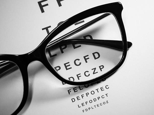 istock Vision defect, reading glasses and eye examination at the optician, corrective lenses 2219146321
