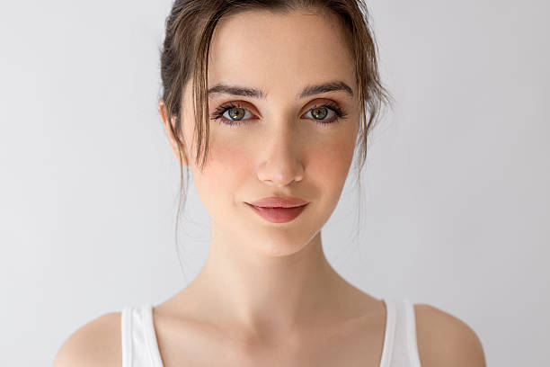 istock Pretty young female with makeup 2219146550