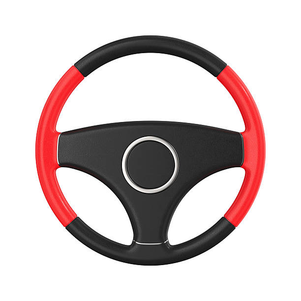 istock Steering wheel on white background. Isolated 3D illustration 2219149997