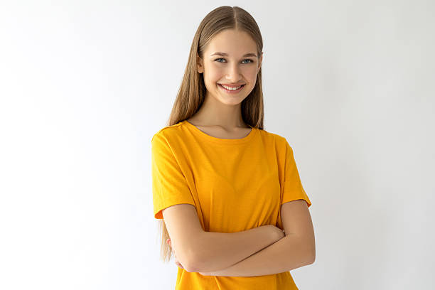 istock Young happy female smiling to camera 2219162591