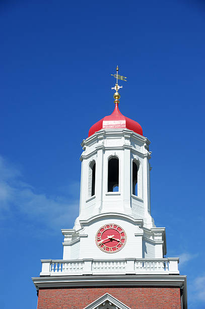 istock church tower in Harvard University campus 2219164150