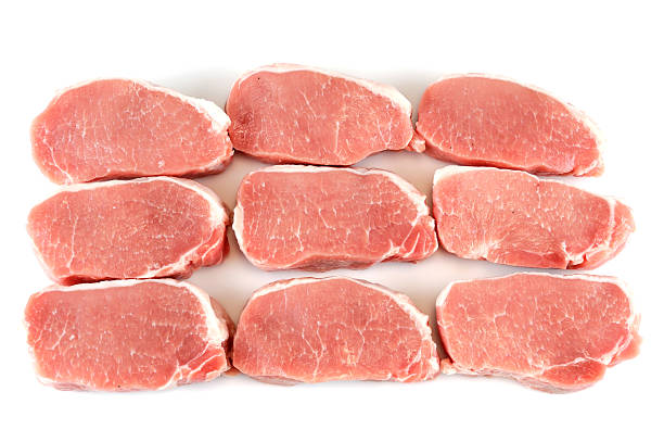 istock fresh chopped pork tenderloin isolated on white background 2219167461