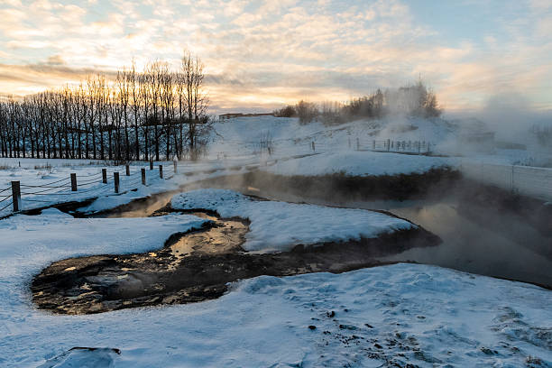 istock Landscape near the Secret lagoon 2219168145