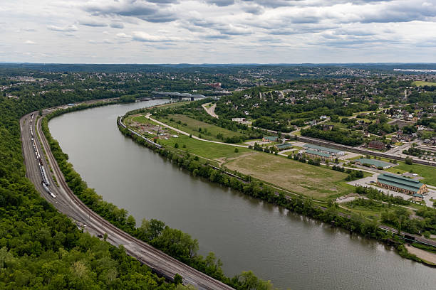 istock river flowing through Ottawa cityscape. 2219169055