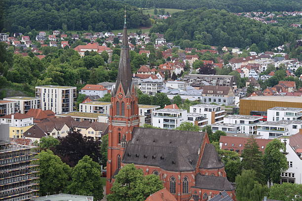 istock Architecture of the Pauluskirche in Heidenheim 2219176929