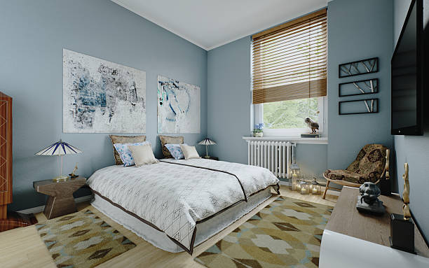 istock Owner's Bedroom with Elegant Interior Design and Decorative Elements 2219184915