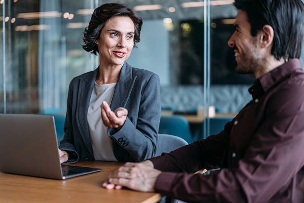 istock Business partners in meeting. 2219186589