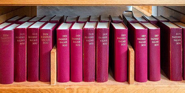 istock Danish hymn books in a church 2219189905