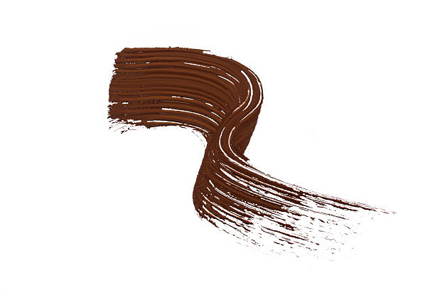 istock brown mascara swatch, make up swatch, cosmetics textures, mascara, eyebrow mascara 2219194996