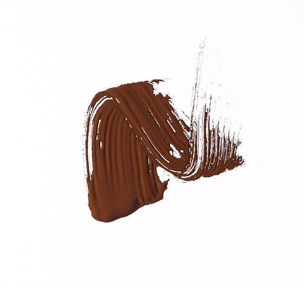 istock brown mascara swatch, make up swatch, cosmetics textures, mascara, eyebrow mascara 2219195023