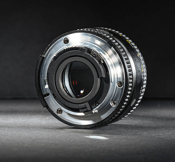 nikon 50mm lens rear mount view..
