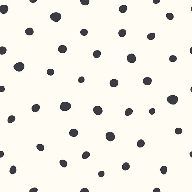 Gray polka dot pattern vector illustration on a white background. Perfect for modern design projects, textiles, and backgrounds needing a playful touch with elegance.