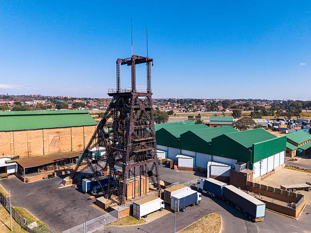 istock Mine Shaft in Johannesburg 2219200737