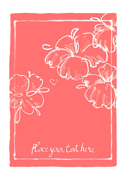 The flowers abstract, black and white graphics(2) Individual flowers drawn in one line, simple shapes for design of advertising and holiday brochures, cards, posters and more. satin business cards stock illustrations