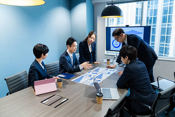 istock Business people having a meeting 2219216204