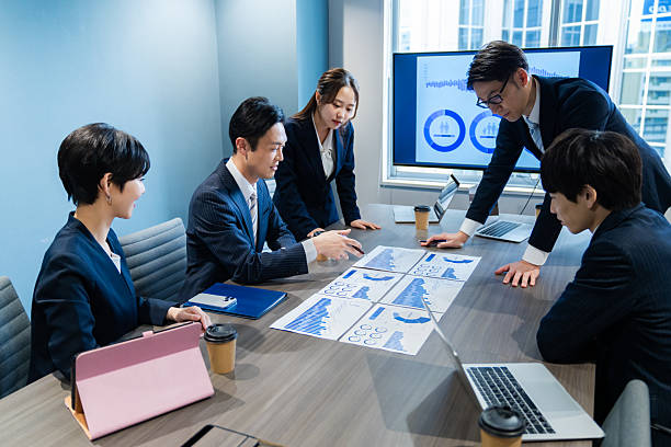 istock Business people having a meeting 2219216211