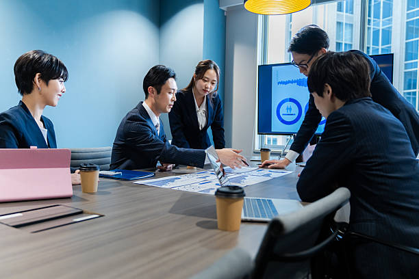istock Business people having a meeting 2219216225