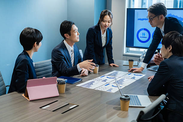 istock Business people having a meeting 2219216238