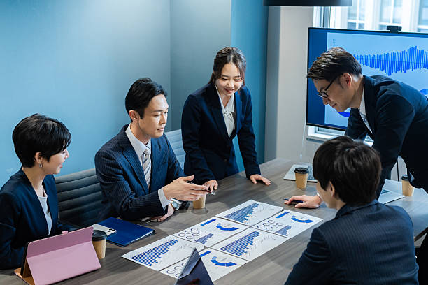 istock Business people having a meeting 2219216239