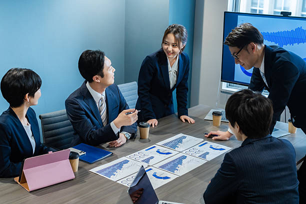istock Business people having a meeting 2219216240