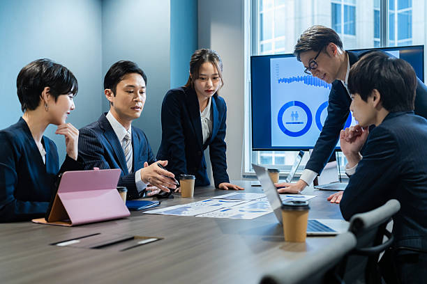 istock Business people having a meeting 2219216242