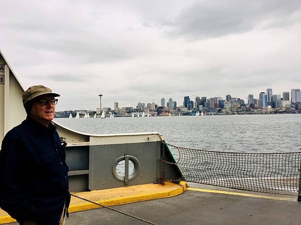 Aboard the Bainbridge Island Ferry
