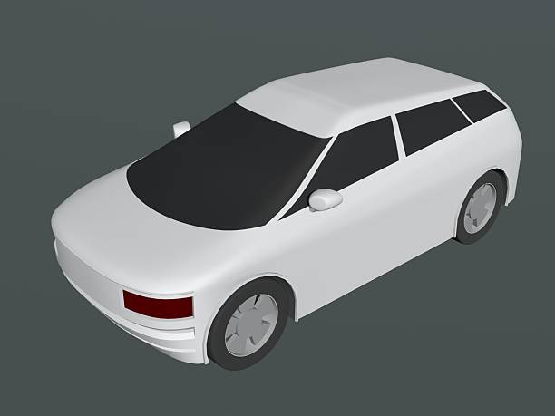 istock 3D illustration of vehicle model 2219216937