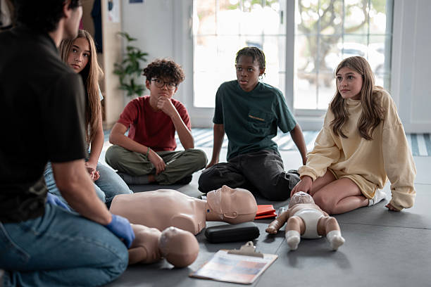 istock Teenagers Engaged in First Aid and CPR Training Session Indoors 2219221198